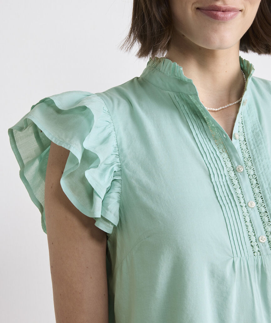 Adare Lace Inset Top