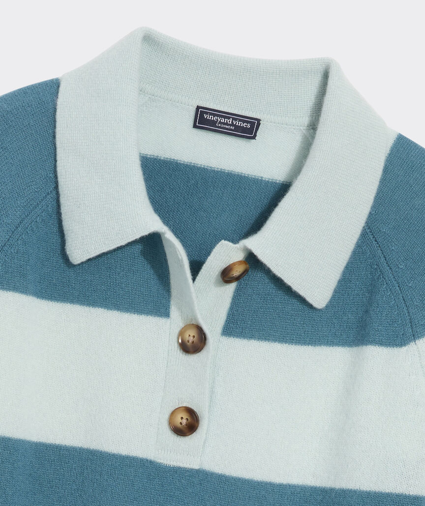 Seaspun Cashmere Polo Sweater