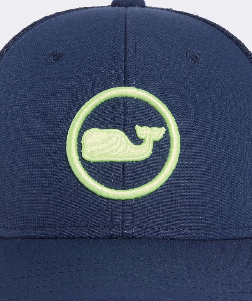 Boys' Performance Whale Dot Trucker Hat