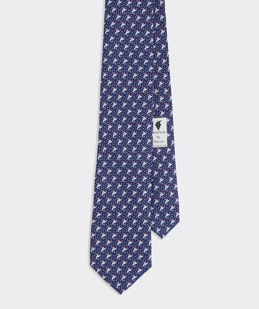 Santa Marlin Silk Tie