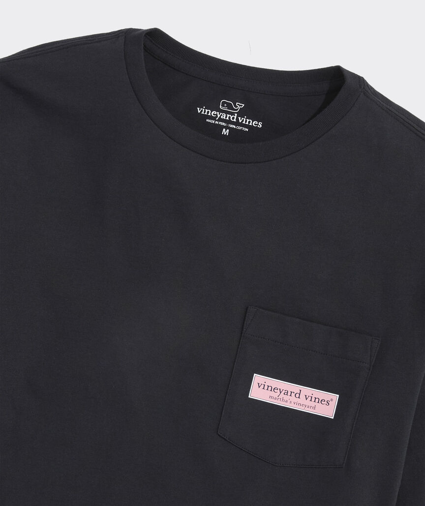 Classic Logo Box Long-Sleeve Pocket Tee