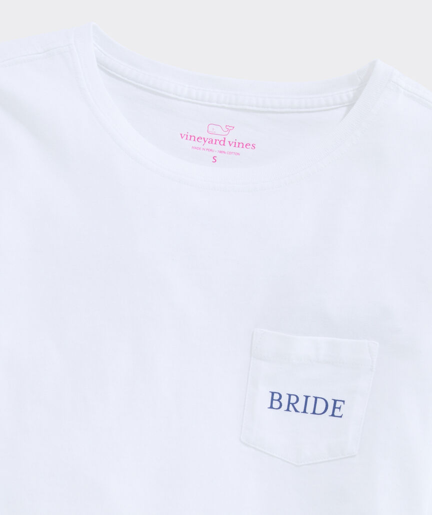 Bride Long-Sleeve Pocket Tee
