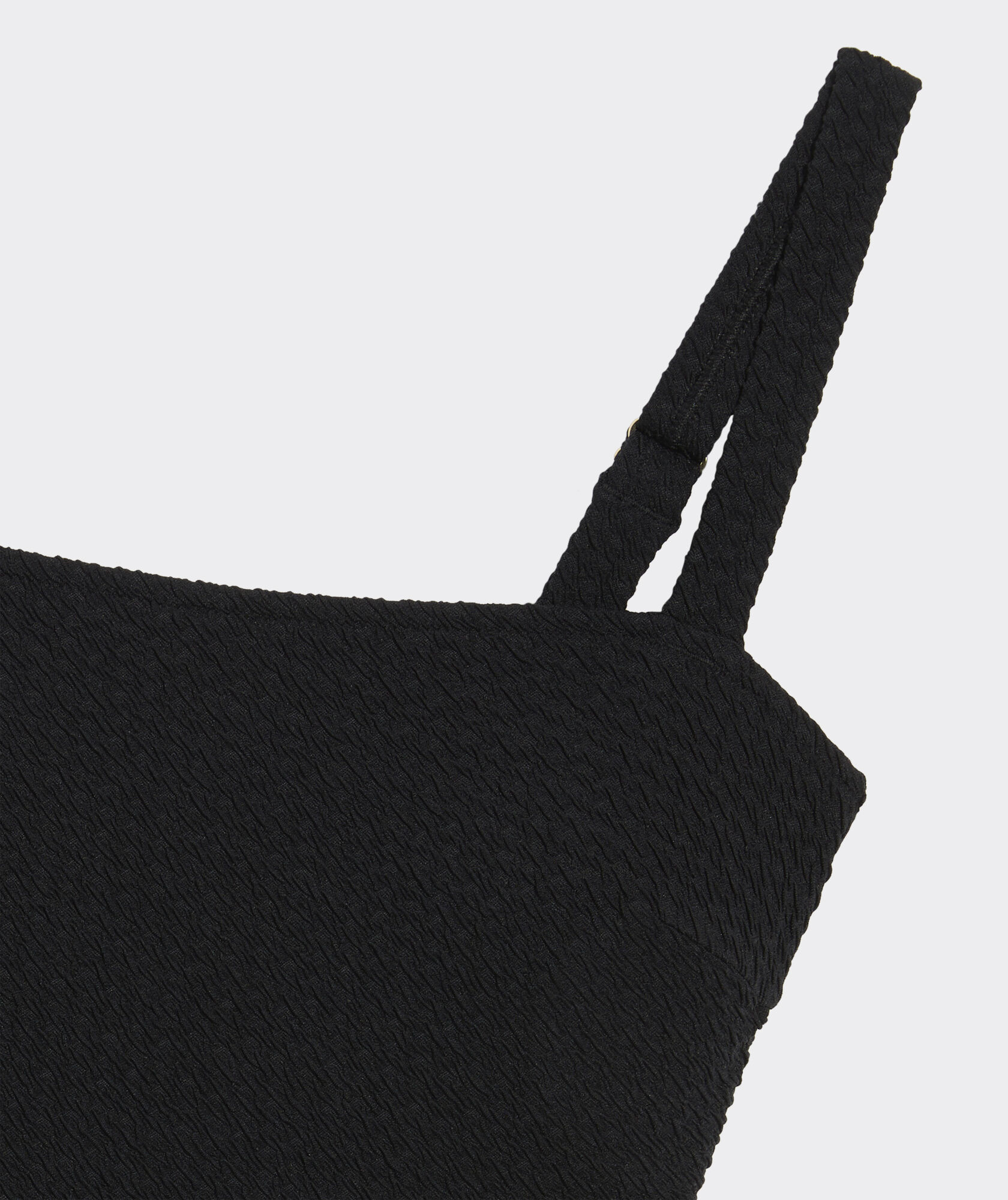 Textured Southampton Square Neck One-Piece