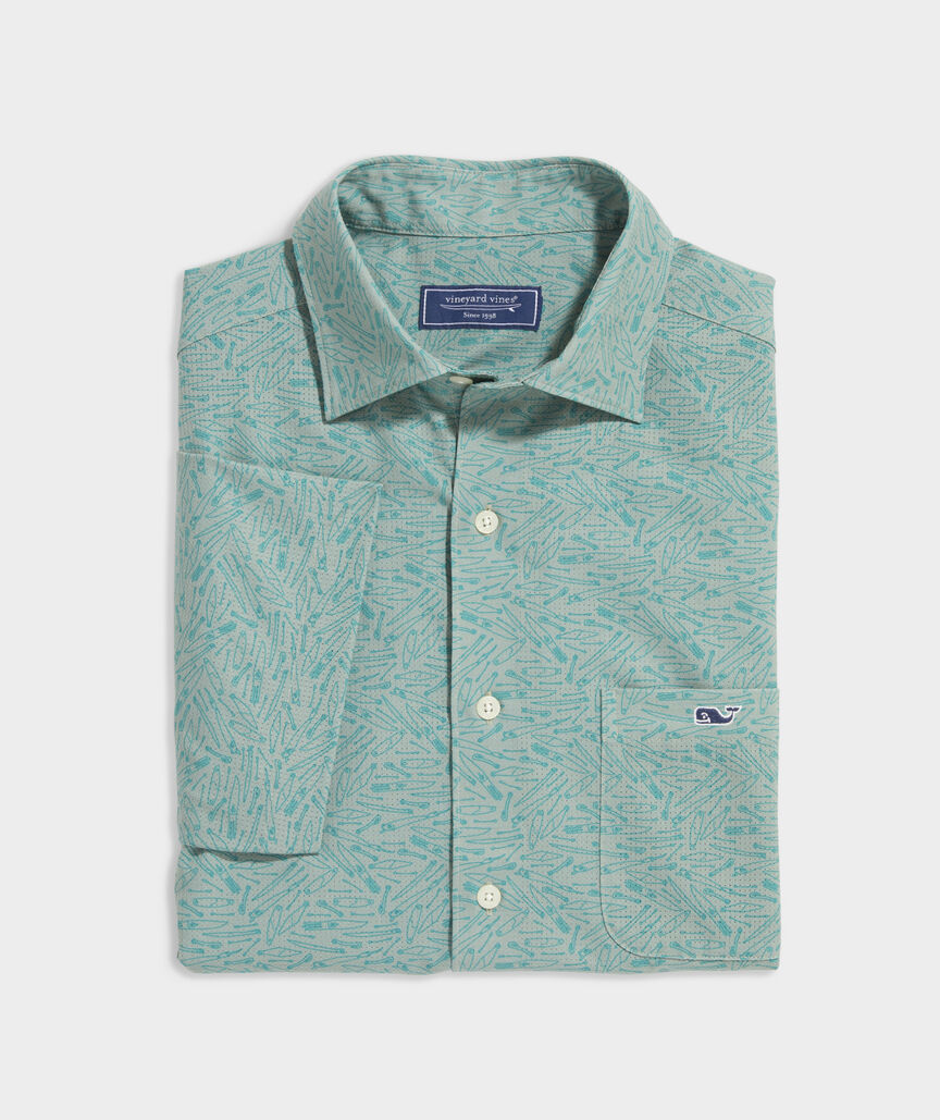 Abe Pieciak Fishing Lures Short-Sleeve Performance Shirt