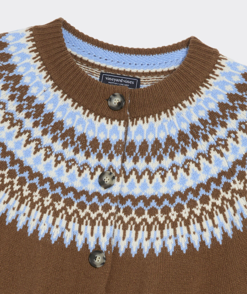 Fair Isle Cardigan