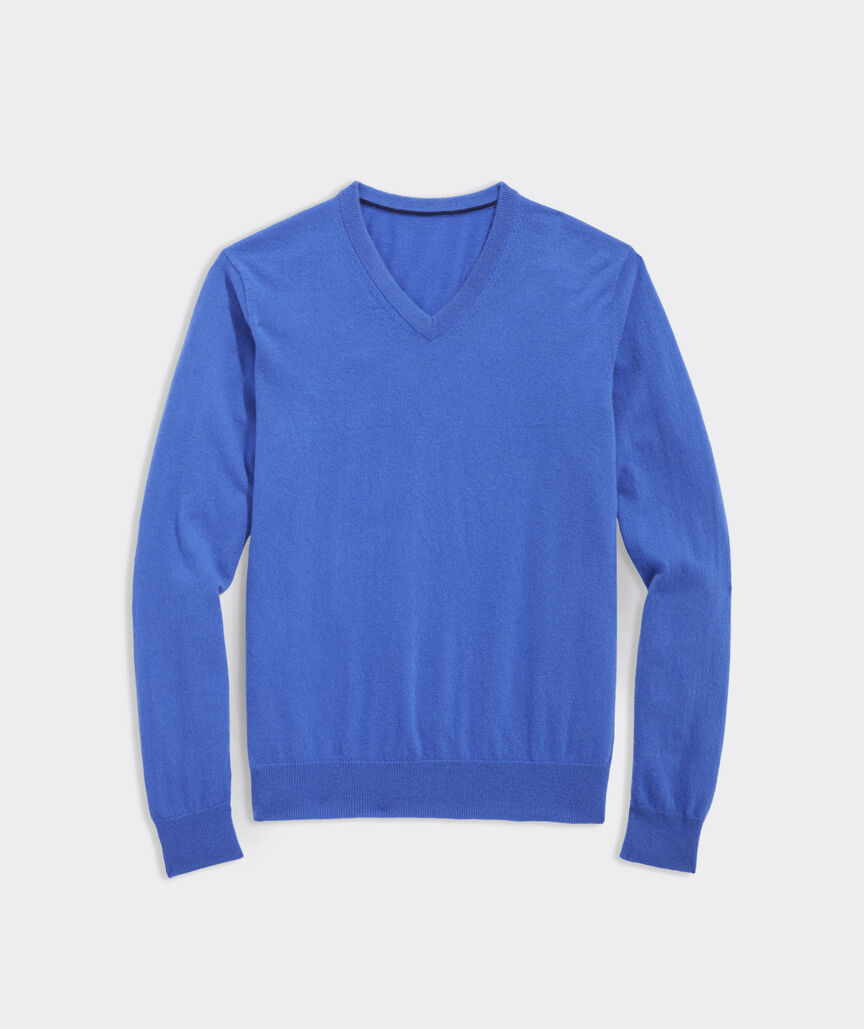 Lightweight Cashmere V-Neck Sweater