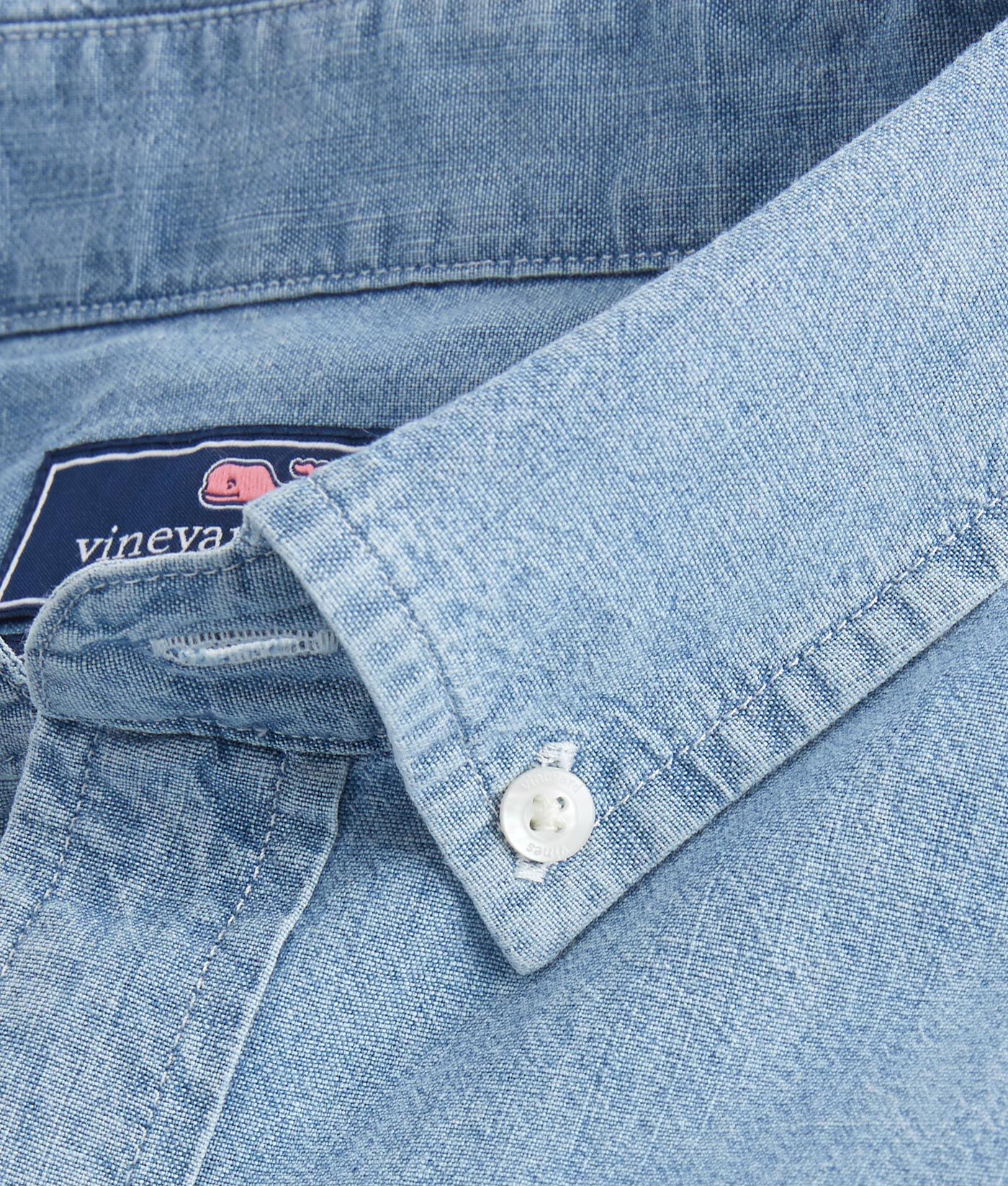 Shop St. Lawrence Solid Classic Whale Shirt at vineyard vines