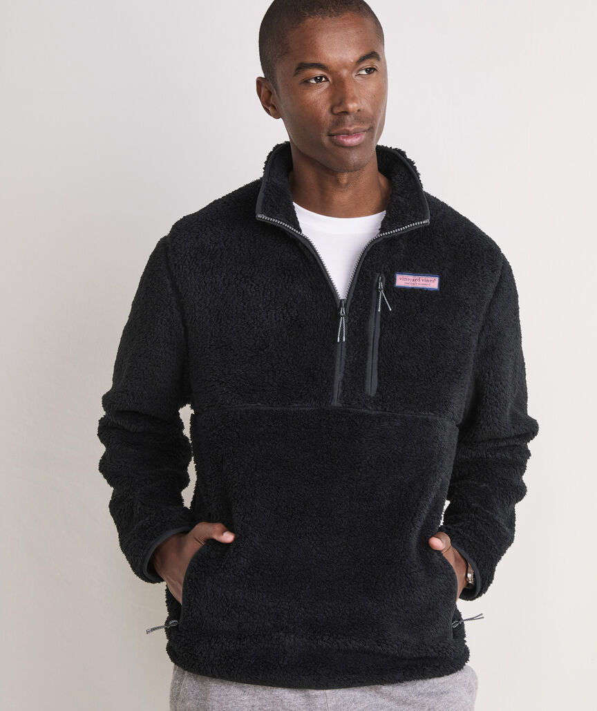 New England High-Pile Fleece Quarter-Zip