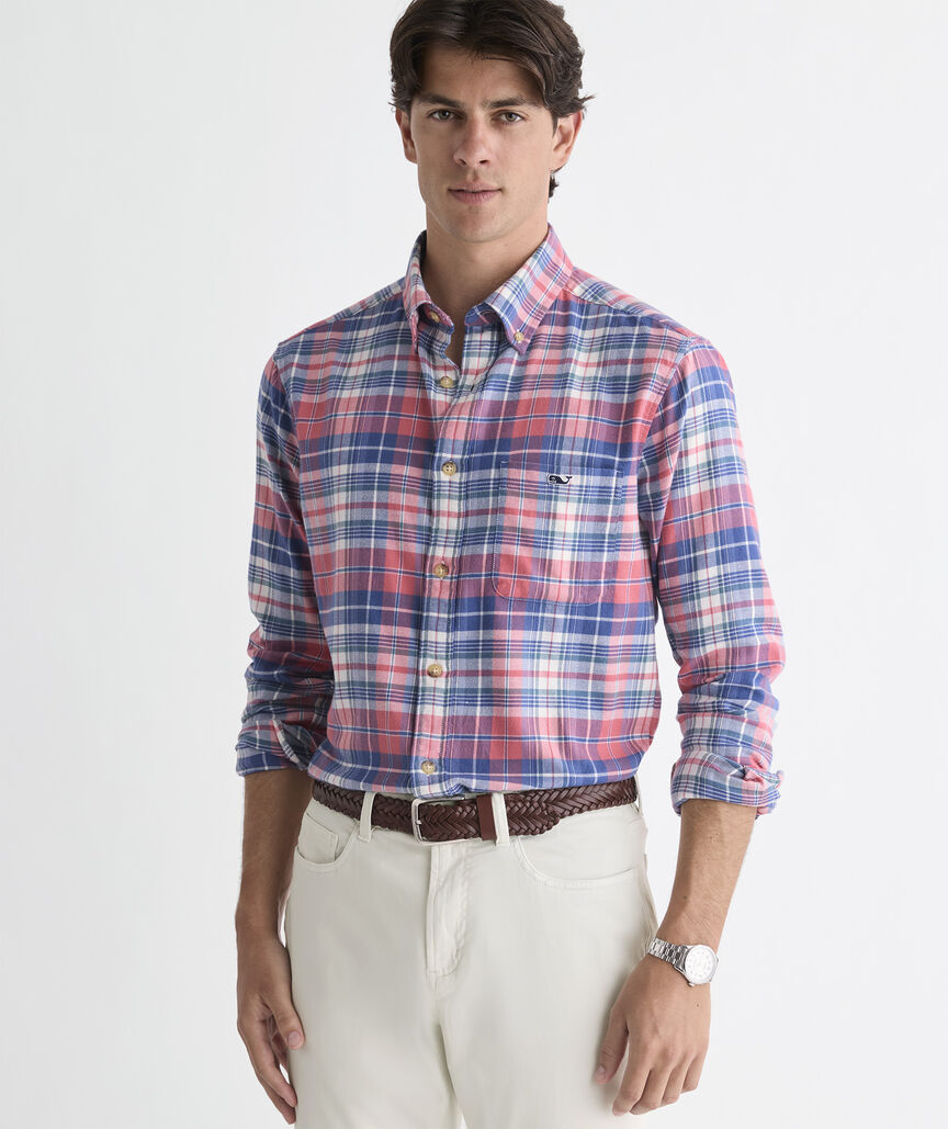 Plaid Vineyard Flannel Shirt