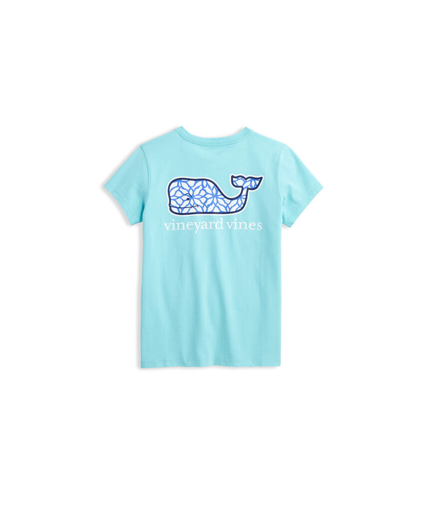 Girls' Day Lily Print Whale Fill Tee