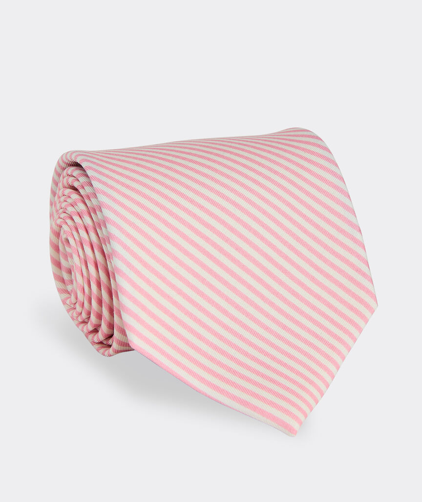 Vineyard Seersucker Silk Tie