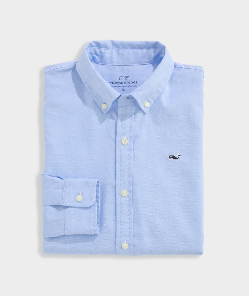 Boys' Seawall Solid Oxford Shirt