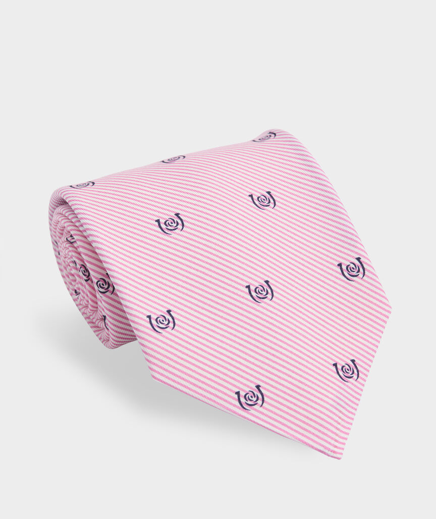 Kentucky Derby Seersucker Silk Tie
