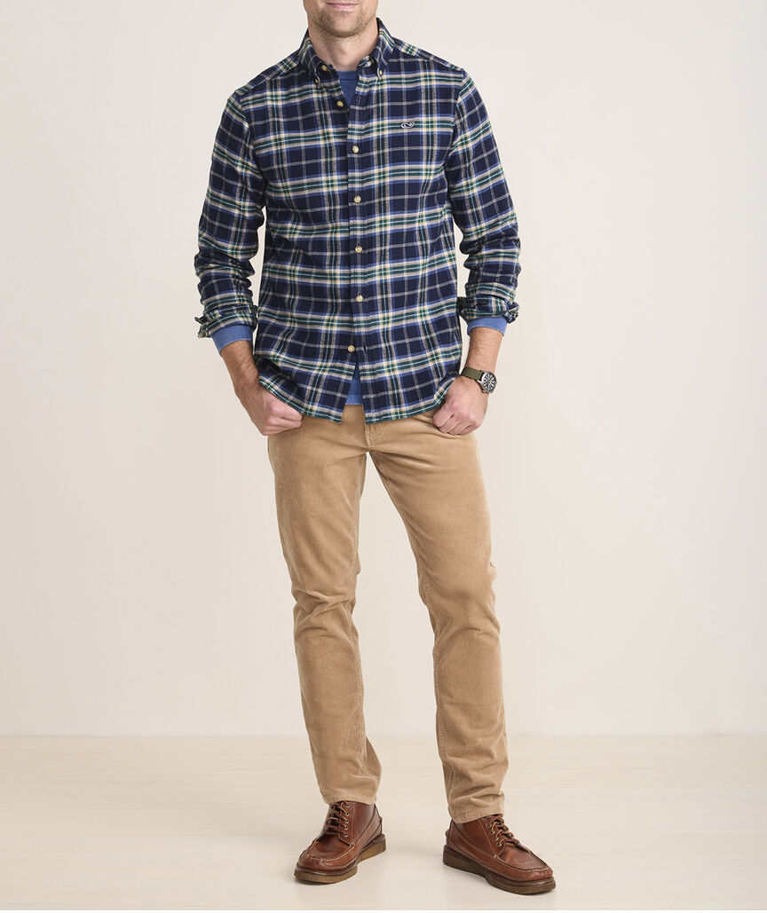 Vineyard Flannel Plaid Shirt