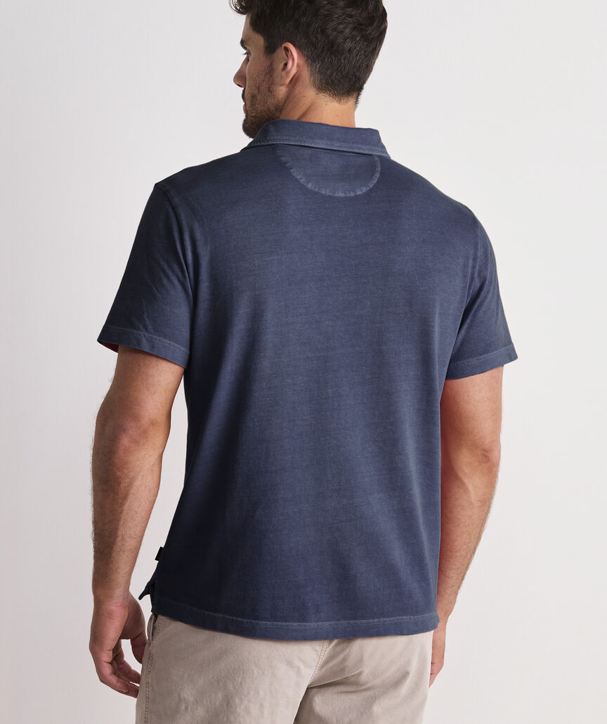 Lived-In Pique Polo