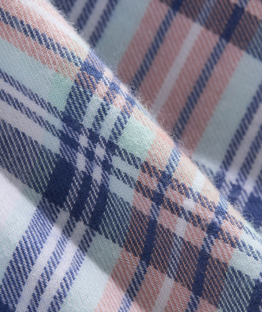 Birdie Flannel Button-Down