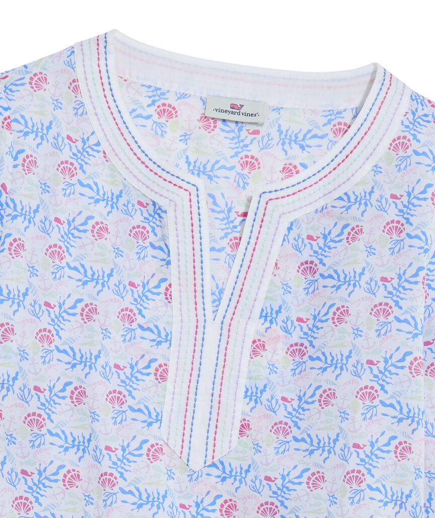 OUTLET Printed Tunic Cover-Up