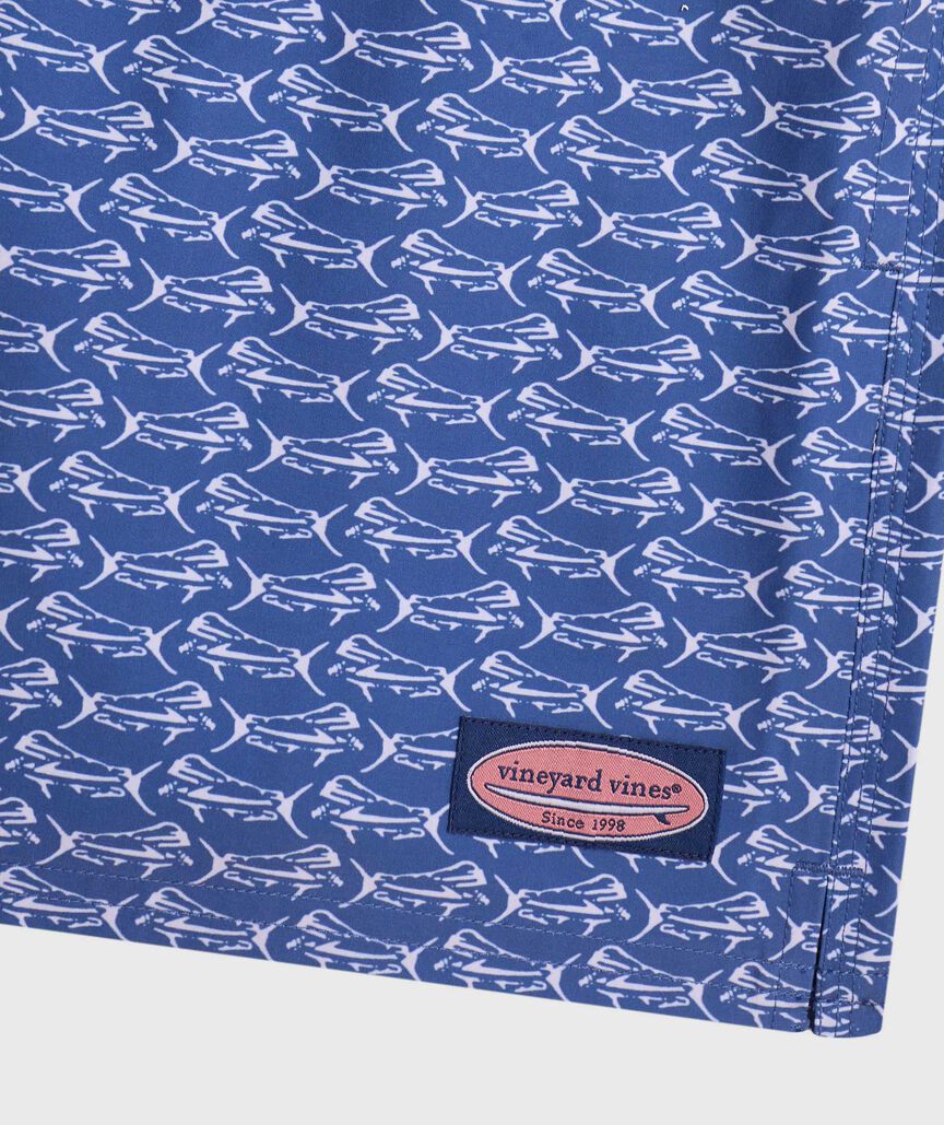 OUTLET 5 Inch Dolphin Chappy Swim Trunks