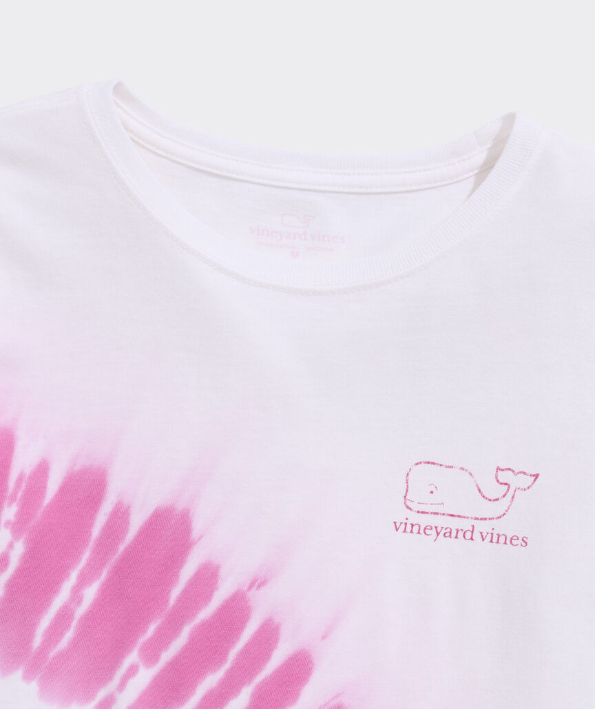 Girls' Tie-Dye Whale Long-Sleeve Pocket Tee