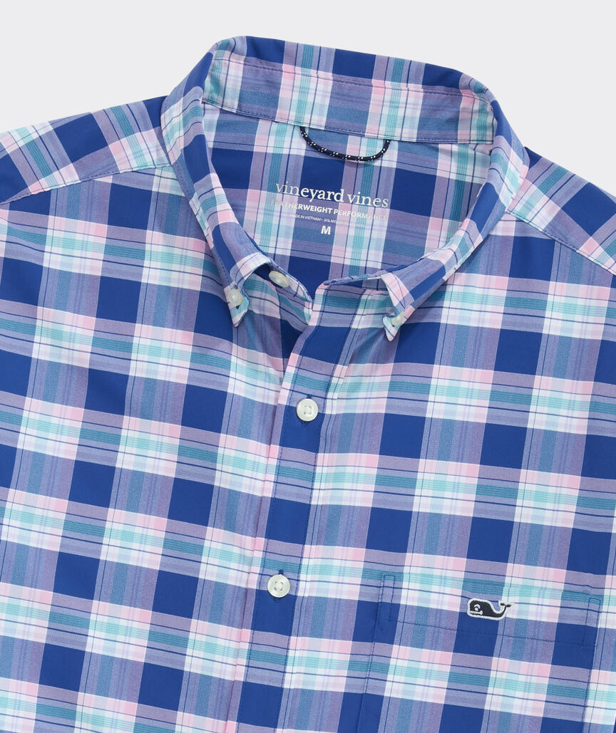Performance Coconut Key Plaid Featherweight Shirt
