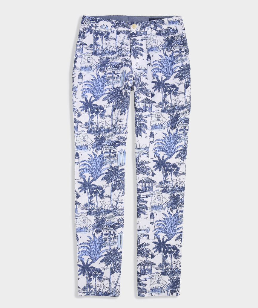 Keys To Escape Linen Breaker Pants