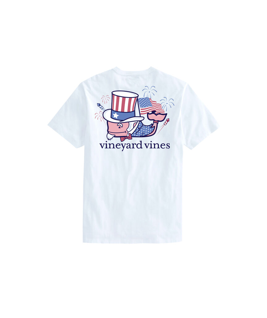 OUTLET Uncle Sam Whale Short-Sleeve Pocket Tee