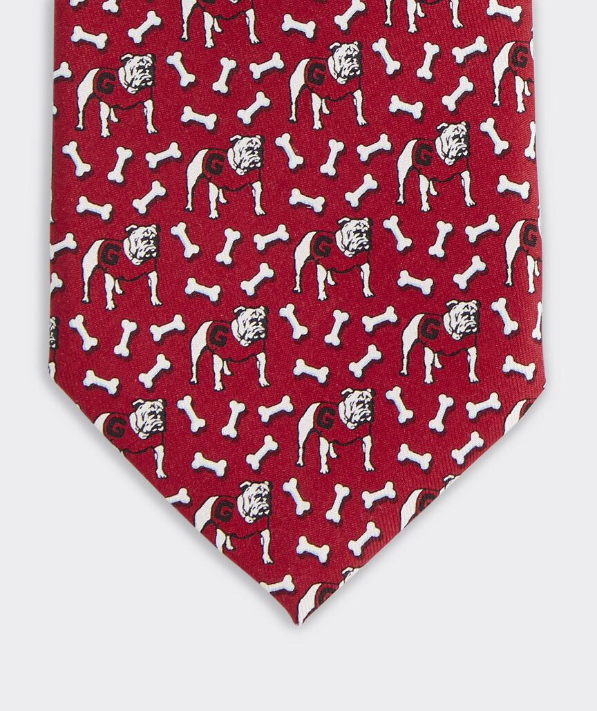 University of Georgia Silk Tie