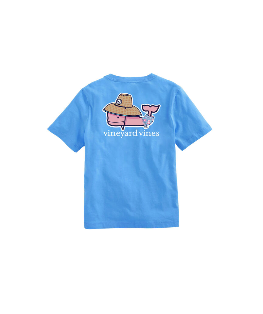 OUTLET Boys' Vintage Chappy Floral Whale Short-Sleeve Pocket Tee