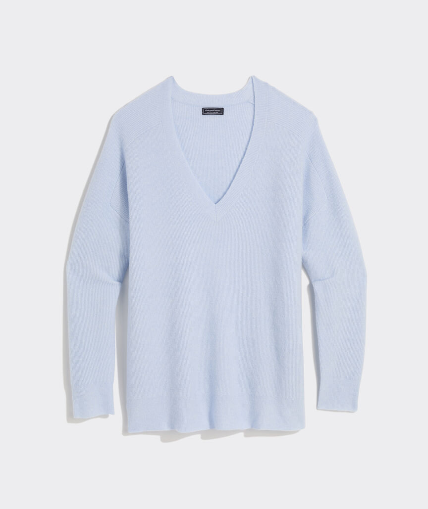 Ribbed Tunic Sweater