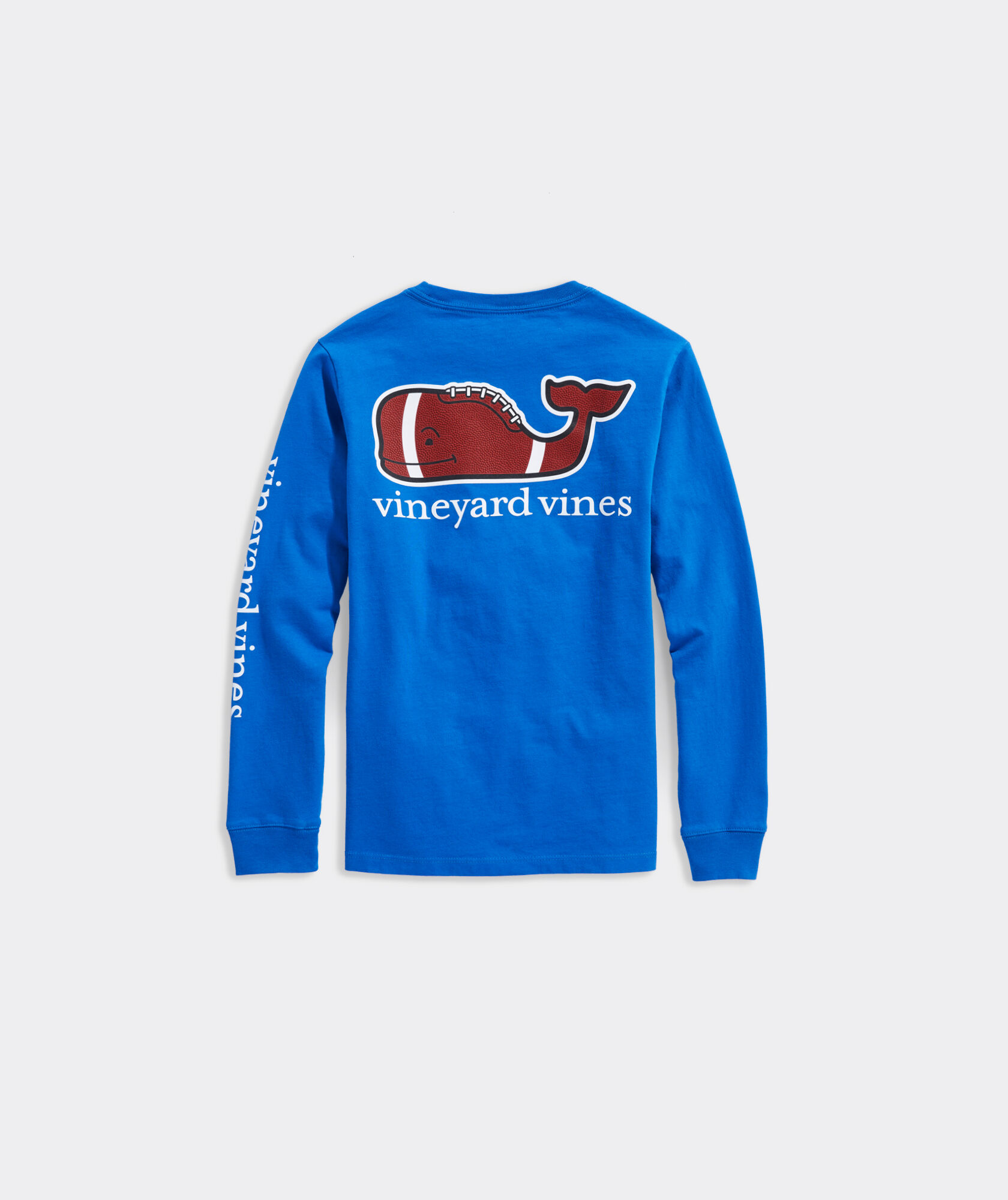 Long-Sleeve Football Whale Pocket 