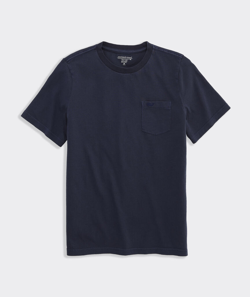 Boys' Garment-Dyed Surf Pocket Tee