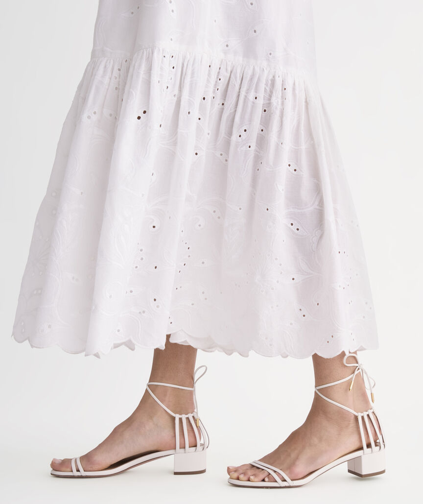 Vanessa Eyelet Shirtdress