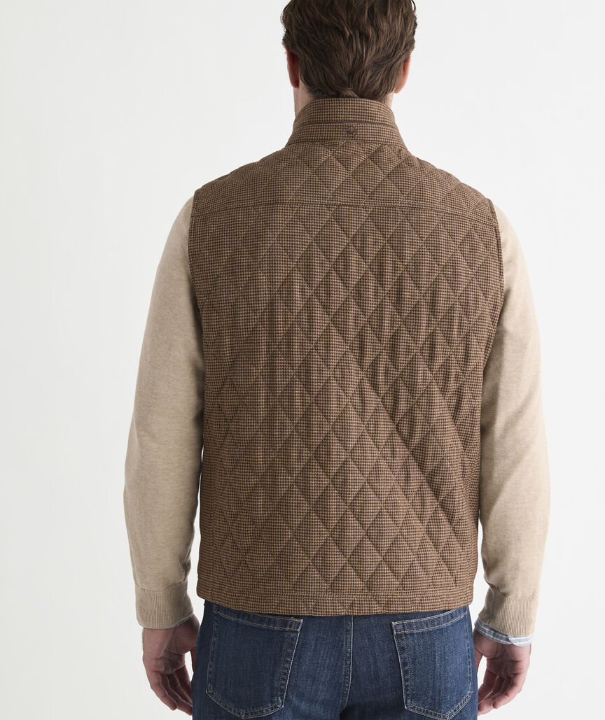 Houndstooth Dorset Quilted Vest