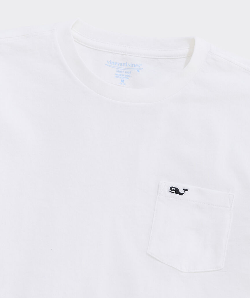 Boys' Garment-Dyed Surf Pocket Tee