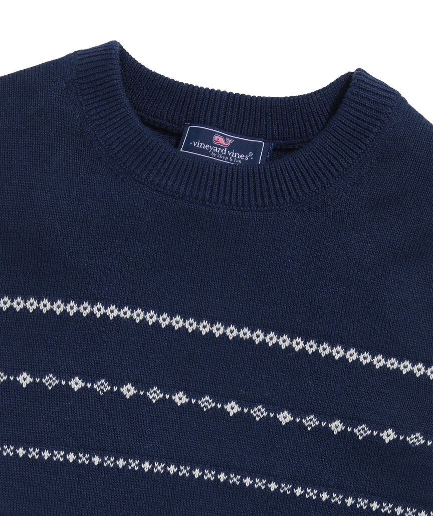 OUTLET Boys' Après Fair Isle Crewneck Sweater