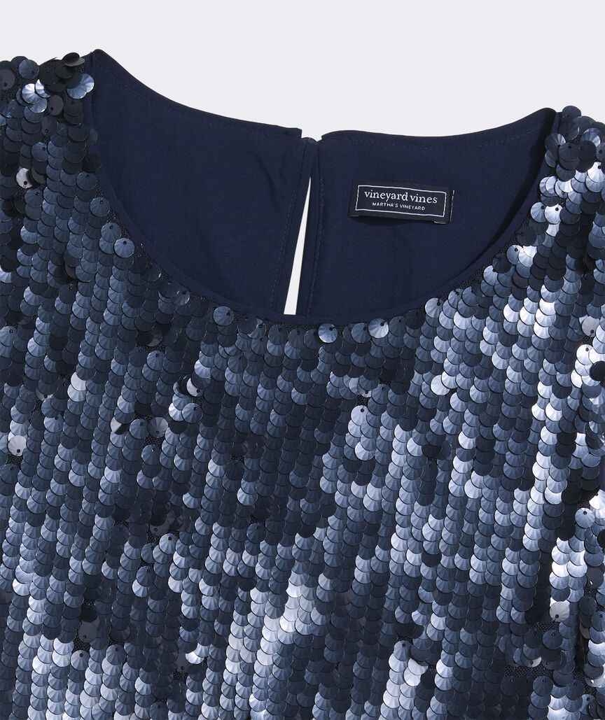 Flora Sequin Shell