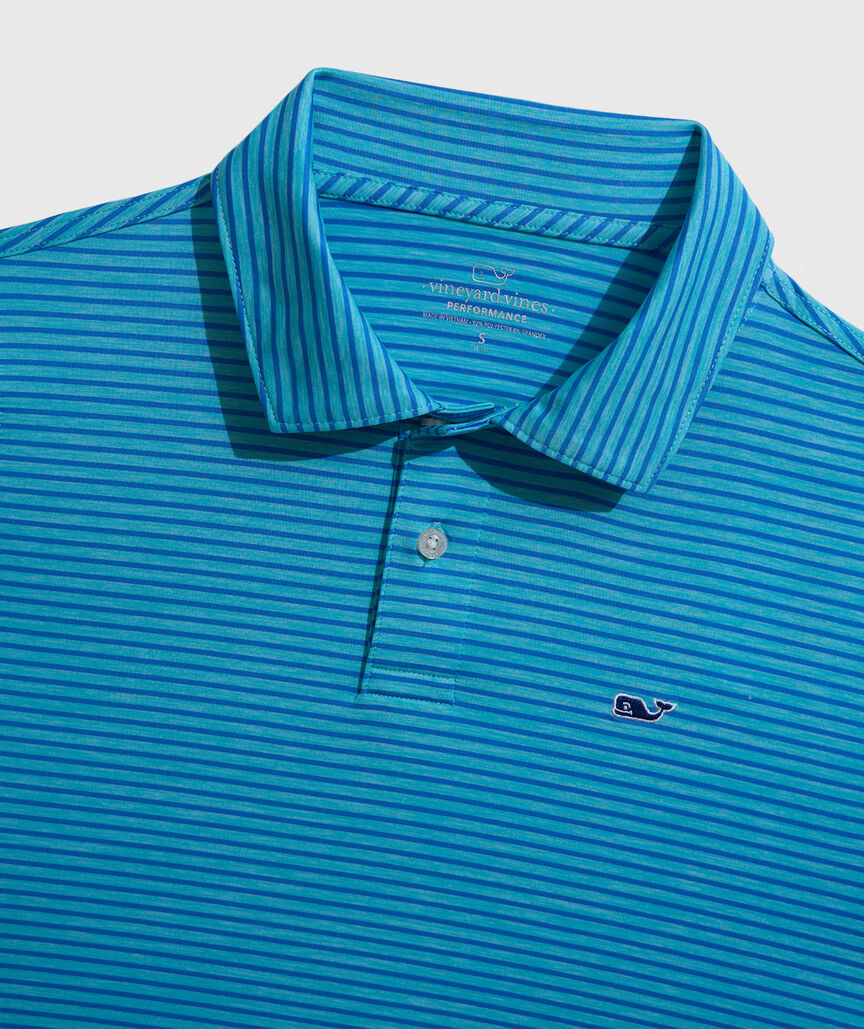 OUTLET Boys' Bradley Stripe Performance Polo
