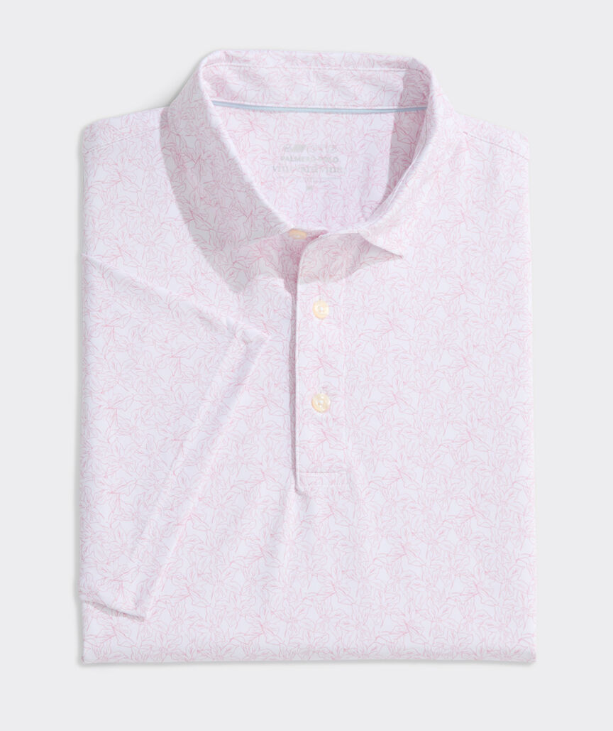 Printed Palmero Performance Polo