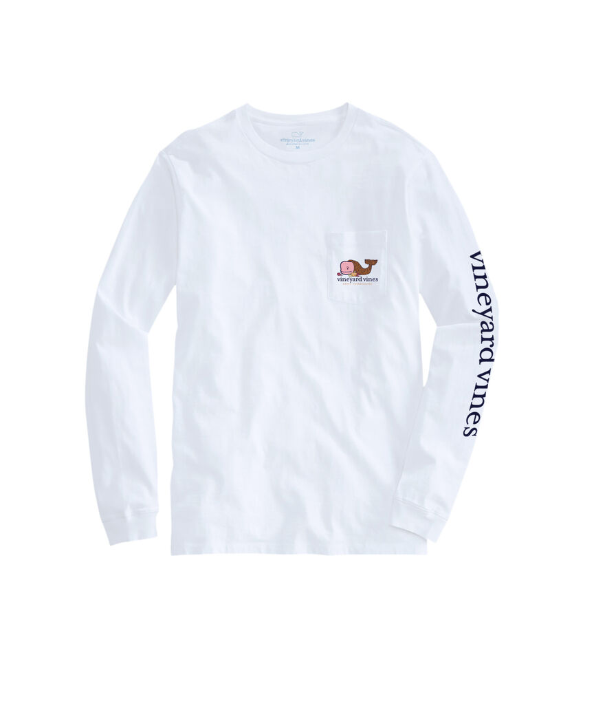 OUTLET Whale Cornucopia Long-Sleeve Pocket Tee