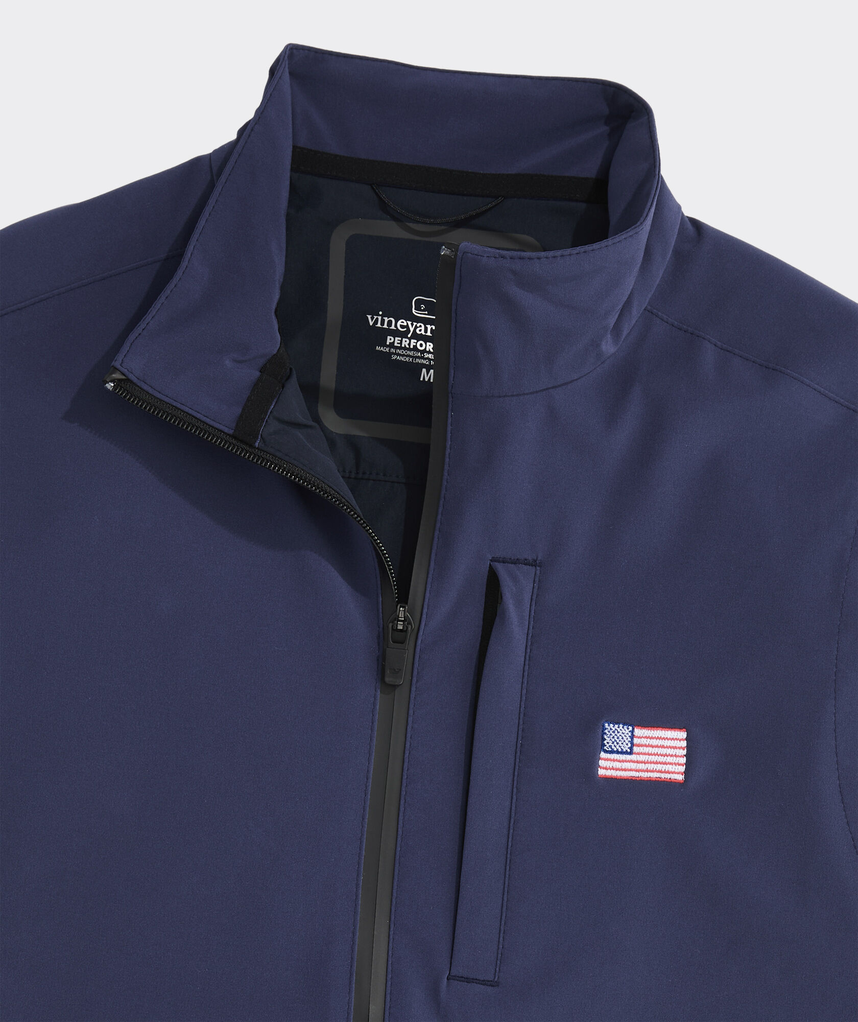 American Flag Performance Mariner Soft Shell Vest