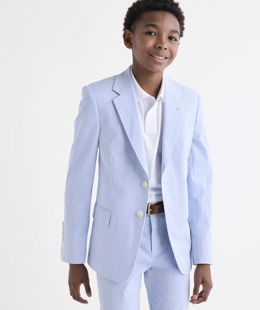 Boys' Seersucker Blazer (8-18)