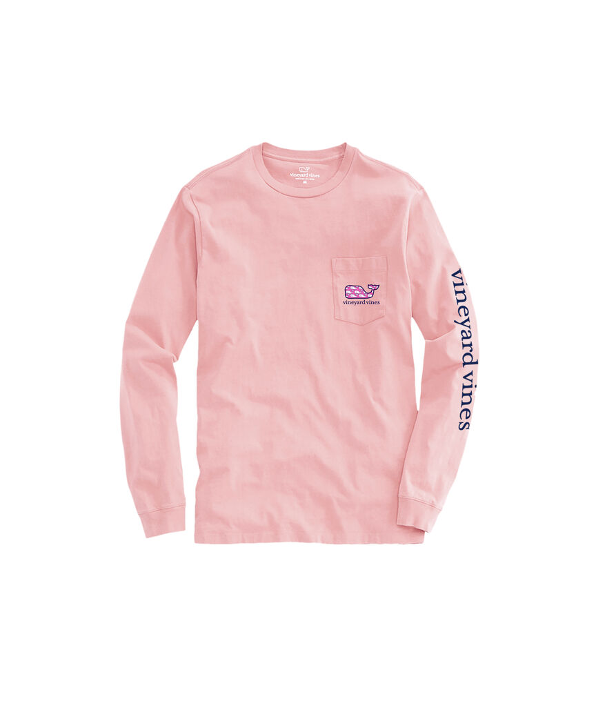 OUTLET Kids' Vineyard Whale Long-Sleeve Pocket Tee
