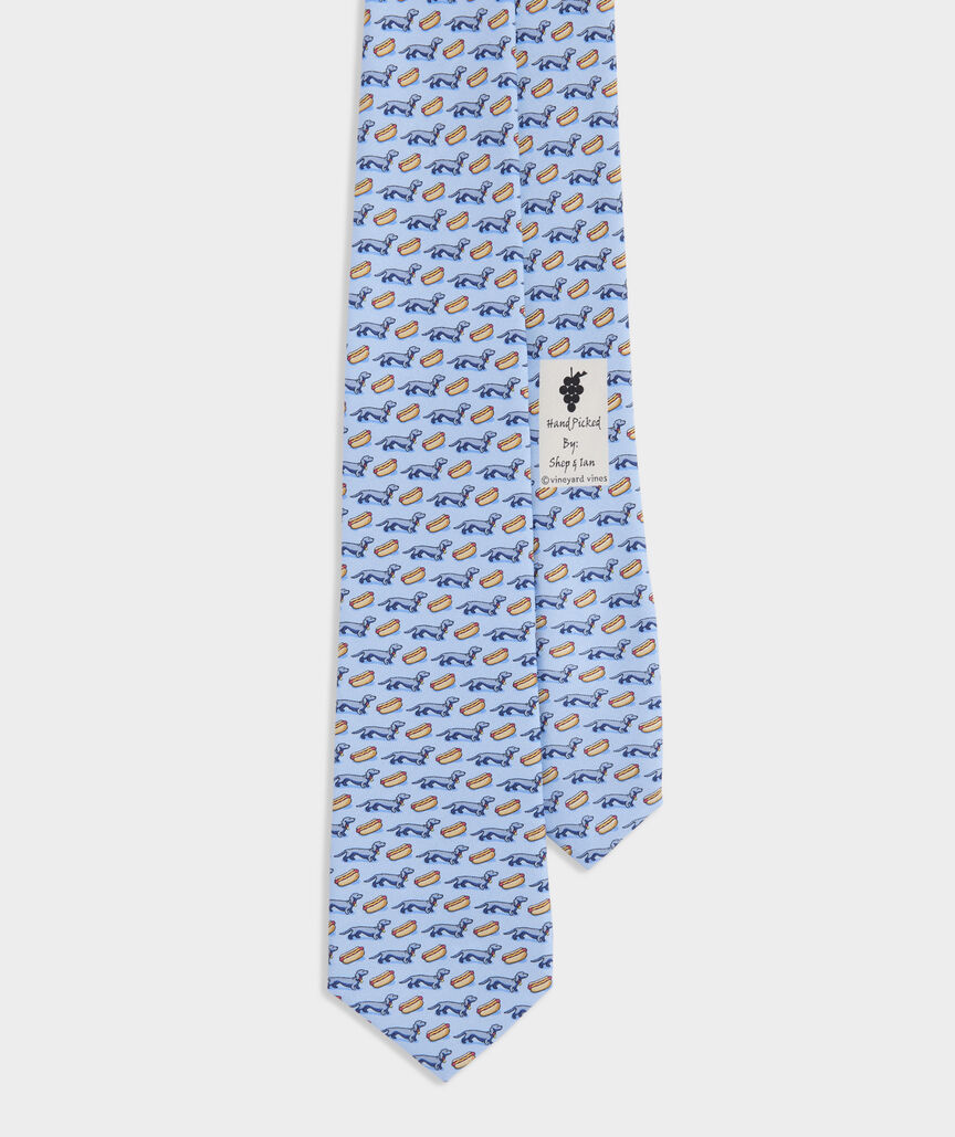 Boys' Hot Dogs Silk Tie