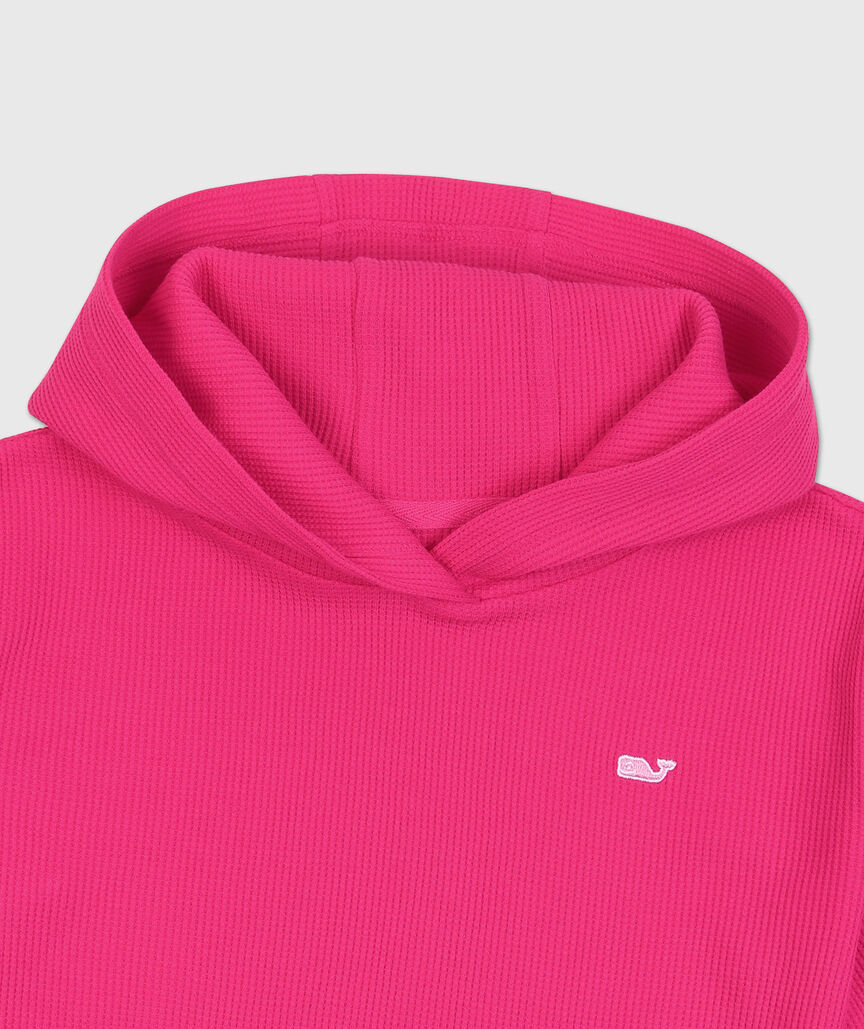 OUTLET Girls' Ruffle Waffle Hoodie