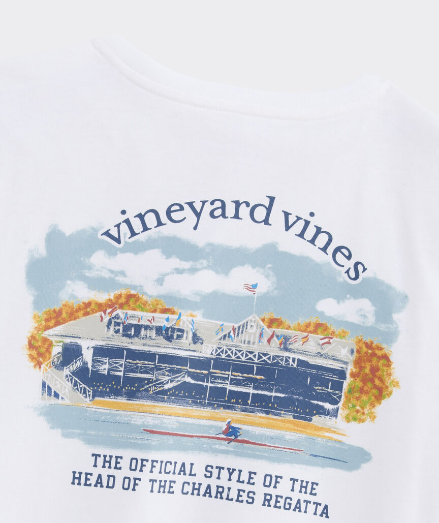 Head Of The Charles® Women's Painted Clubhouse Short-Sleeve Pocket Tee