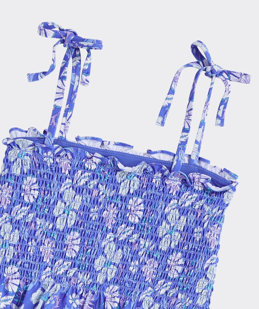 Girls' Smocked Tankini