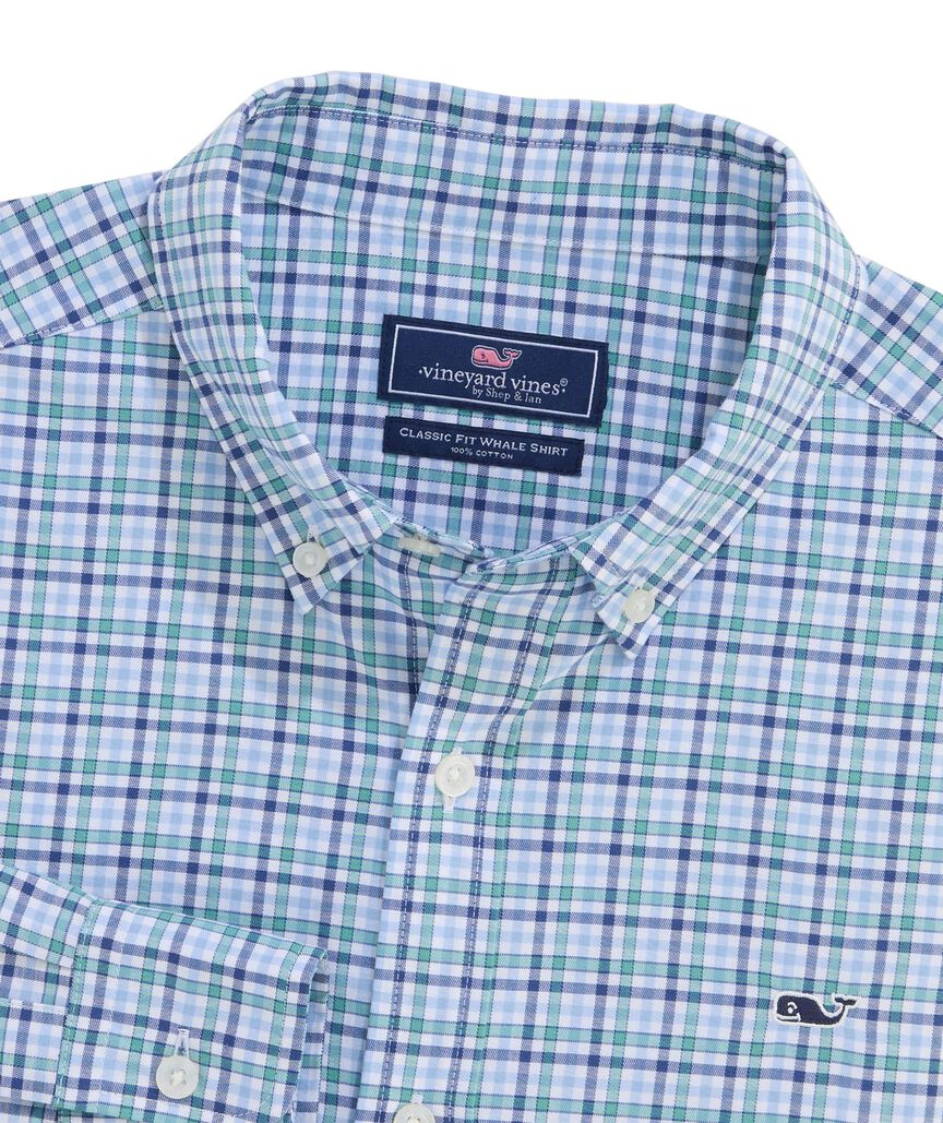 OUTLET Poplin Plaid Shirt
