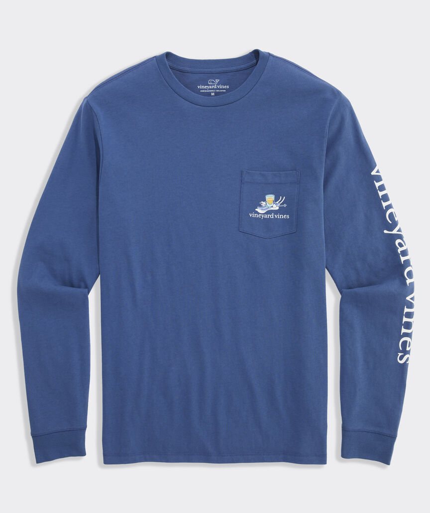 Shot Ski Time Long-Sleeve Pocket Tee