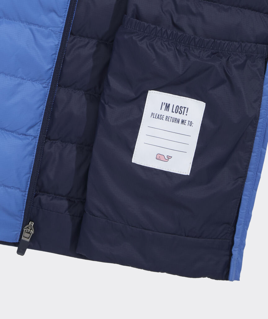 Boys' Packable Shoreline Puffer Vest
