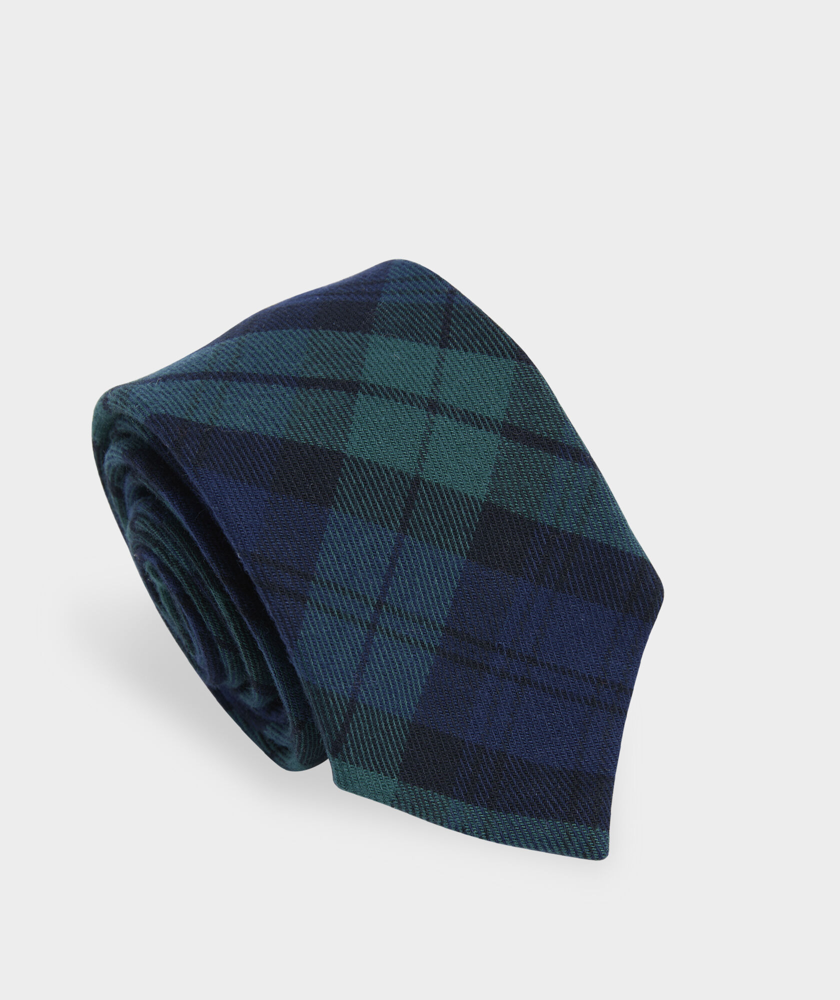 Blackwatch Flannel Kennedy Tie